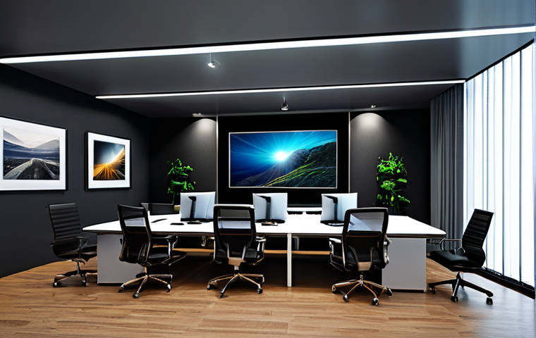 Image Prompt 1: The Virtual Collaborative Workspace**